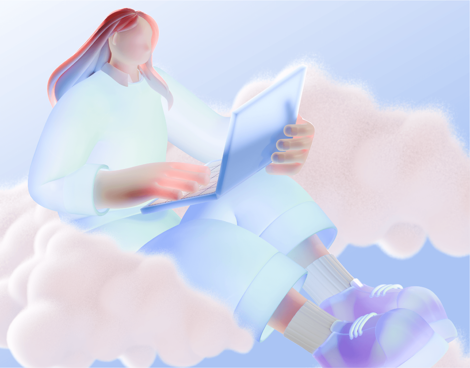 Cloud Characters Airy style cover